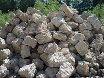 Mauersteine - Nagelfluh Mauerstein Breitenberg - Mst-10000-08_04T - Steinbruch Huber