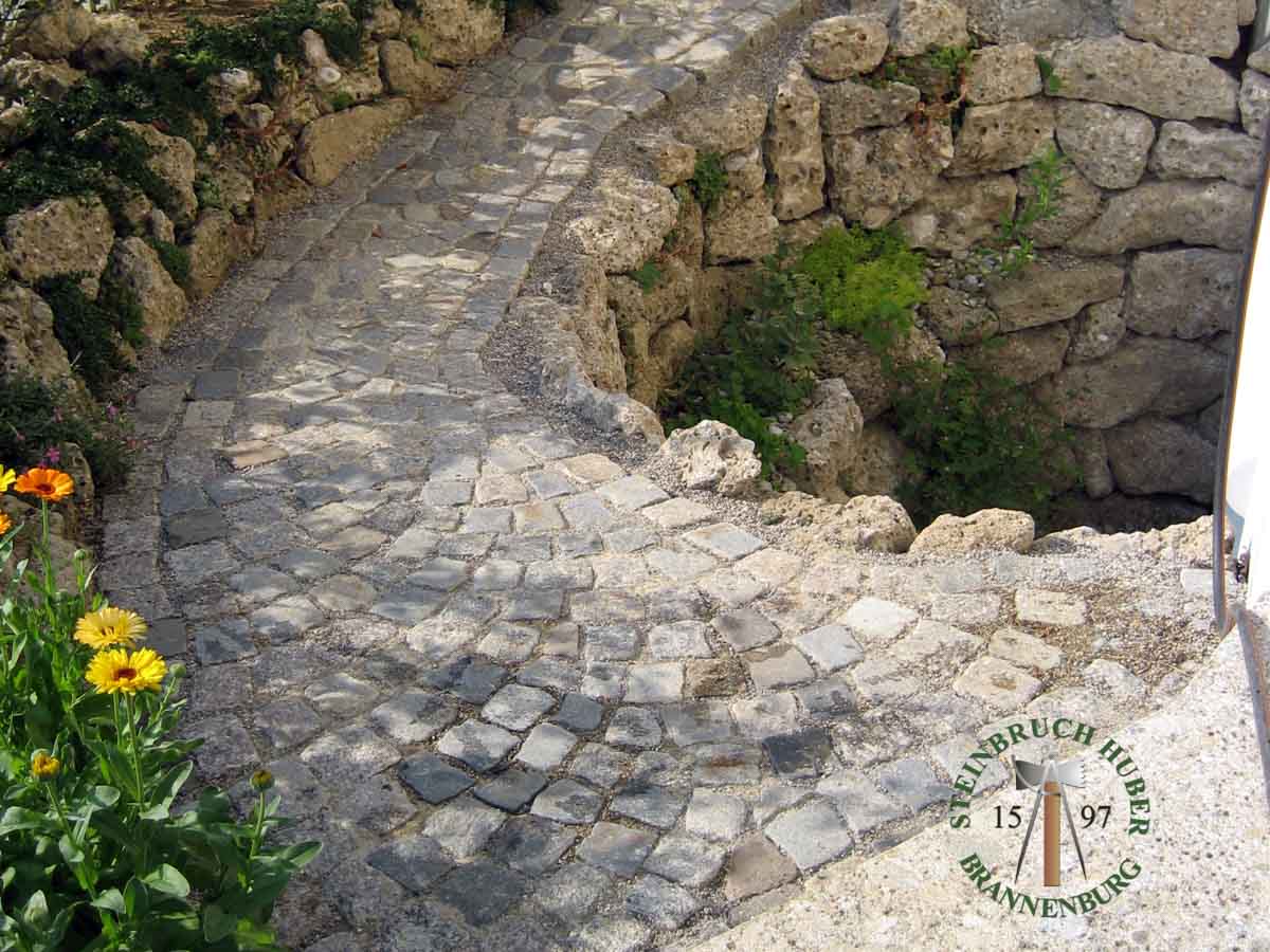 Mauersteine - Nagelfluh Mauerstein Petersberg 10-60 - Mst-10000-01_04 - Steinbruch Huber