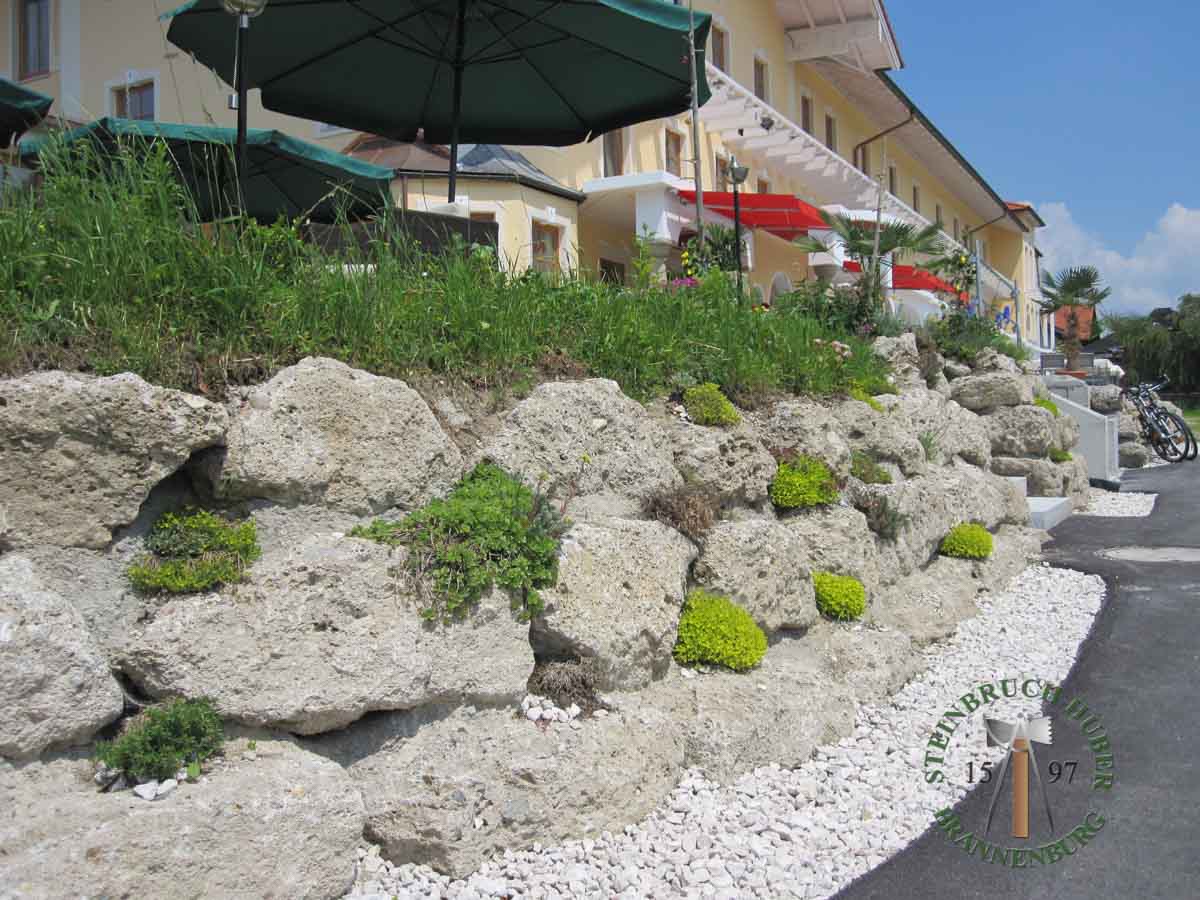 Mauersteine - Nagelfluh Mauerstein Petersberg 40-80 - Mst-10000-03_02 - Steinbruch Huber