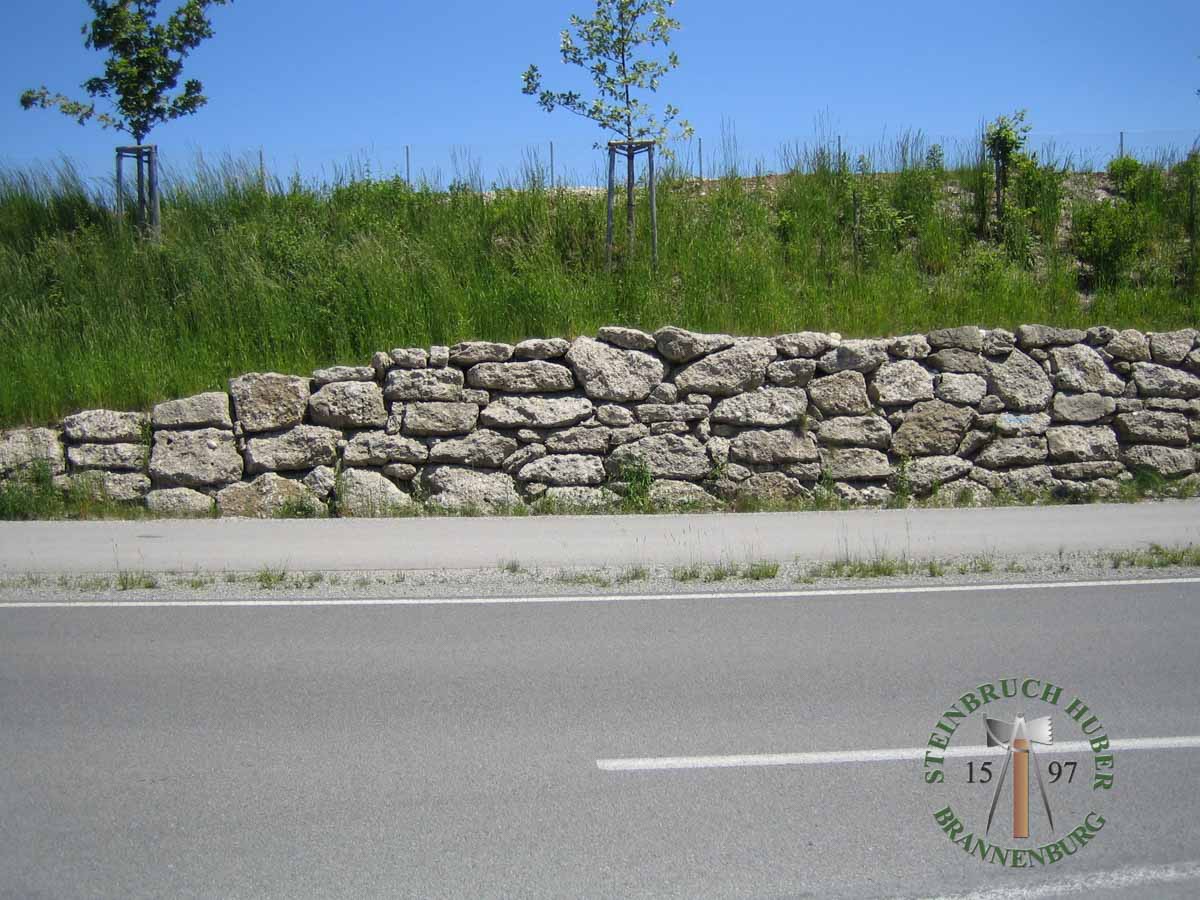 Mauersteine - Nagelfluh Mauerstein Petersberg 40-80 - Mst-10000-03_07 - Steinbruch Huber