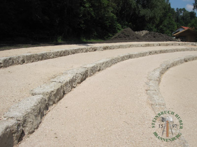 Mauersteine - Nagelfluh Mauerstein Riesenkopf 40 - Mst-10000-14_03T - Steinbruch Huber