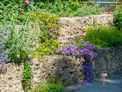 Mauersteine - Nagelfluh Mauerstein Riesenkopf 40 - Mst-10000-14_05T - Steinbruch Huber