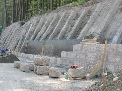 Mauersteine - Nagelfluh Mauerstein Riesenkopf 50 - Mst-10000-15_05T - Steinbruch Huber