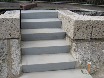 Sitzblöcke - Nagelfluh Sitzblock gestockt 50 - Sbl-10000-03_07T - Steinbruch Huber