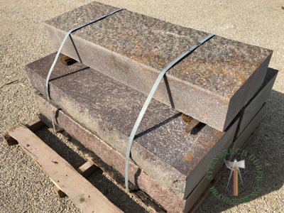 Blockstufen - Porphyr Blockstufe gespalten 100 - Bst-15001-01_02T - Steinbruch Huber