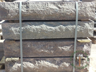 Blockstufen - Porphyr Blockstufe gespalten 60-130 - Bst-15001-01_04T - Steinbruch Huber