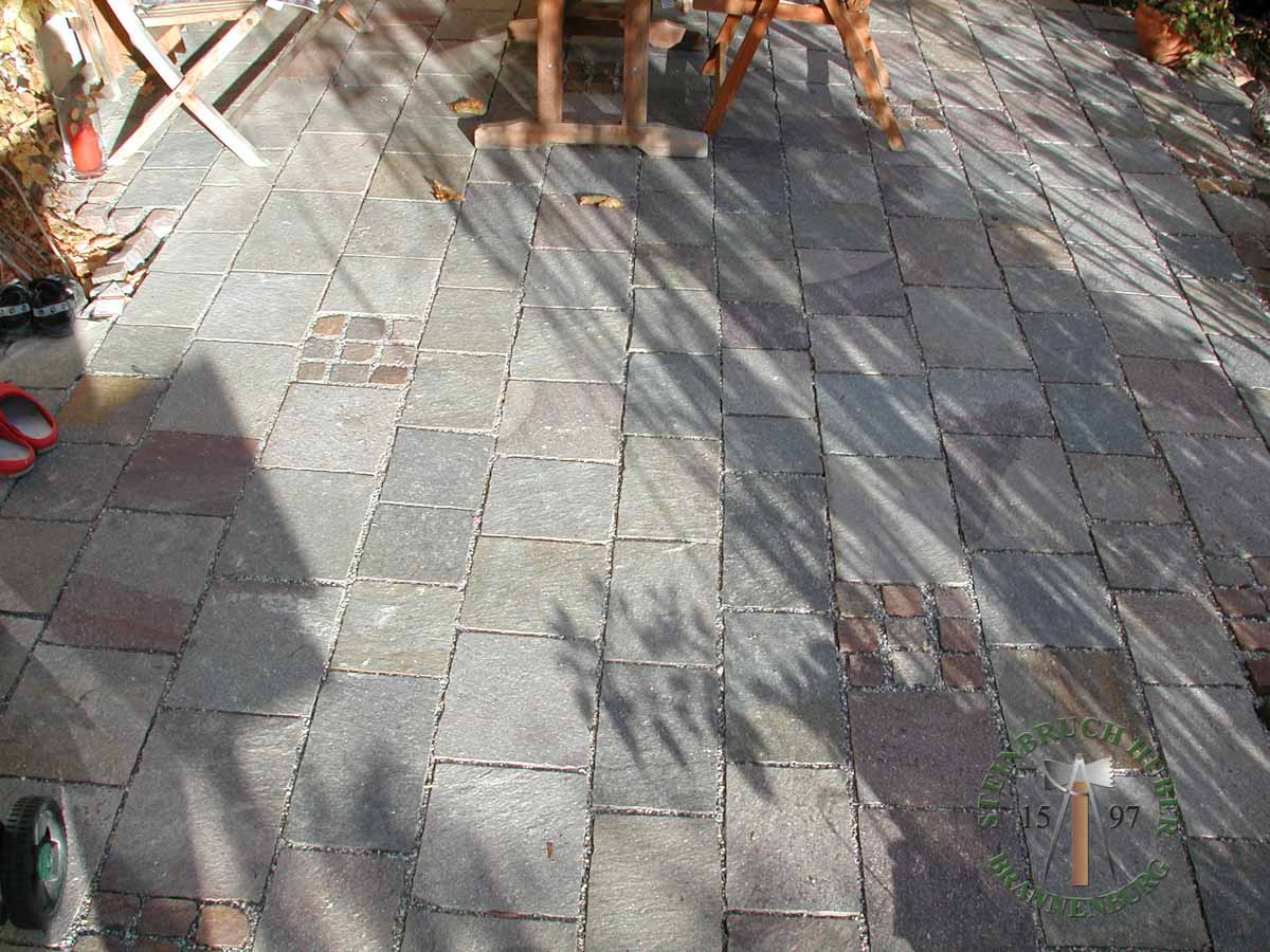 Bodenplatten - Porphyr Bodenplatten Trentino 20 - Bpl-15001-02_01 - Steinbruch Huber