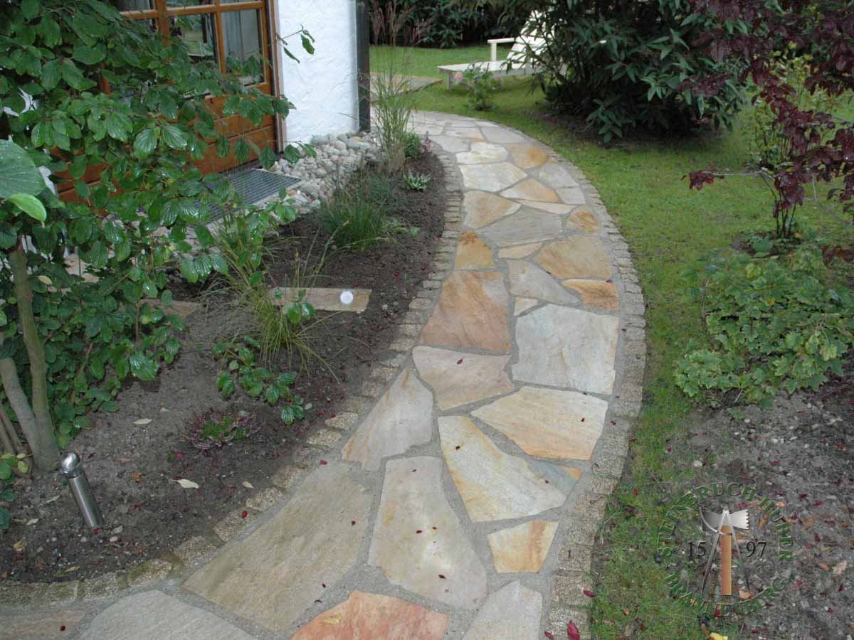 Bodenplatten - Quarzit Polygonalplatten Positano - Bpl-15201-03_01 - Steinbruch Huber